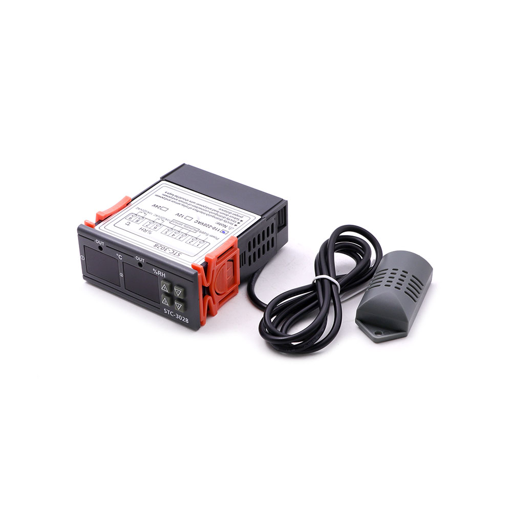 Temperature Controller & Hygrometer | Incubator | 220V AC | STC3028