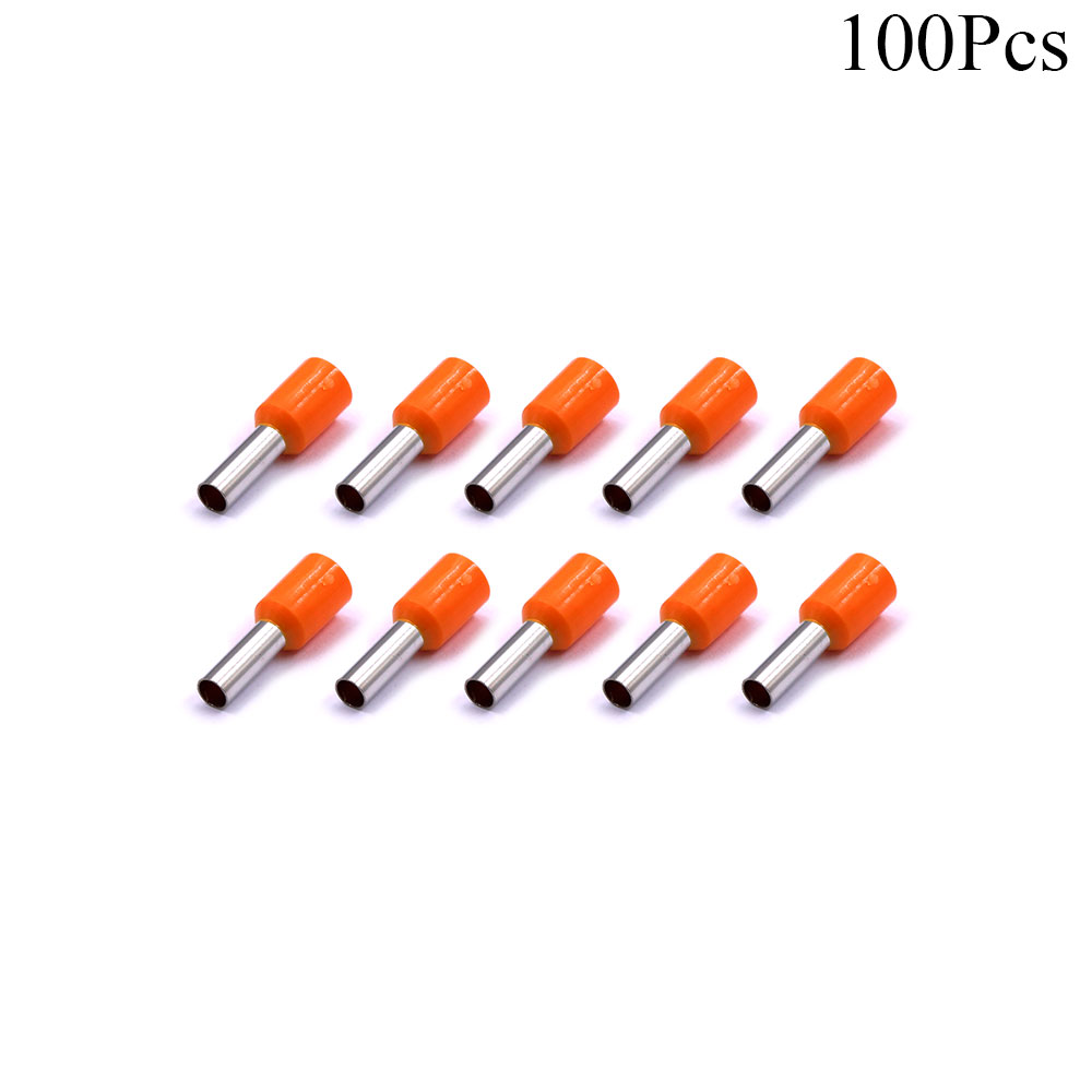 Cable Lugs Insulated Set | ET- 4-10 | Cord End | 4.0mm | Gray | 100pcs