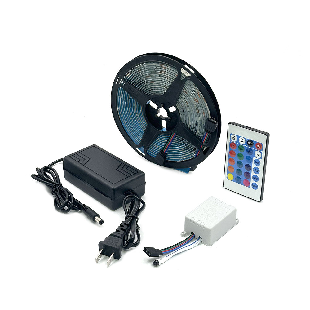 LED Strip Outdoor Kit | 220V AC 72W | 5050 | RGB | 60x LED Per Meter | 5M