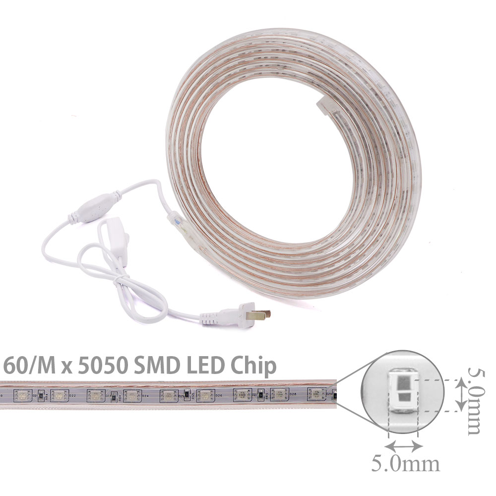 Plant Growth | LED Strip | 12V DC 25W | 5050 5x Red 1x Blue | IP56