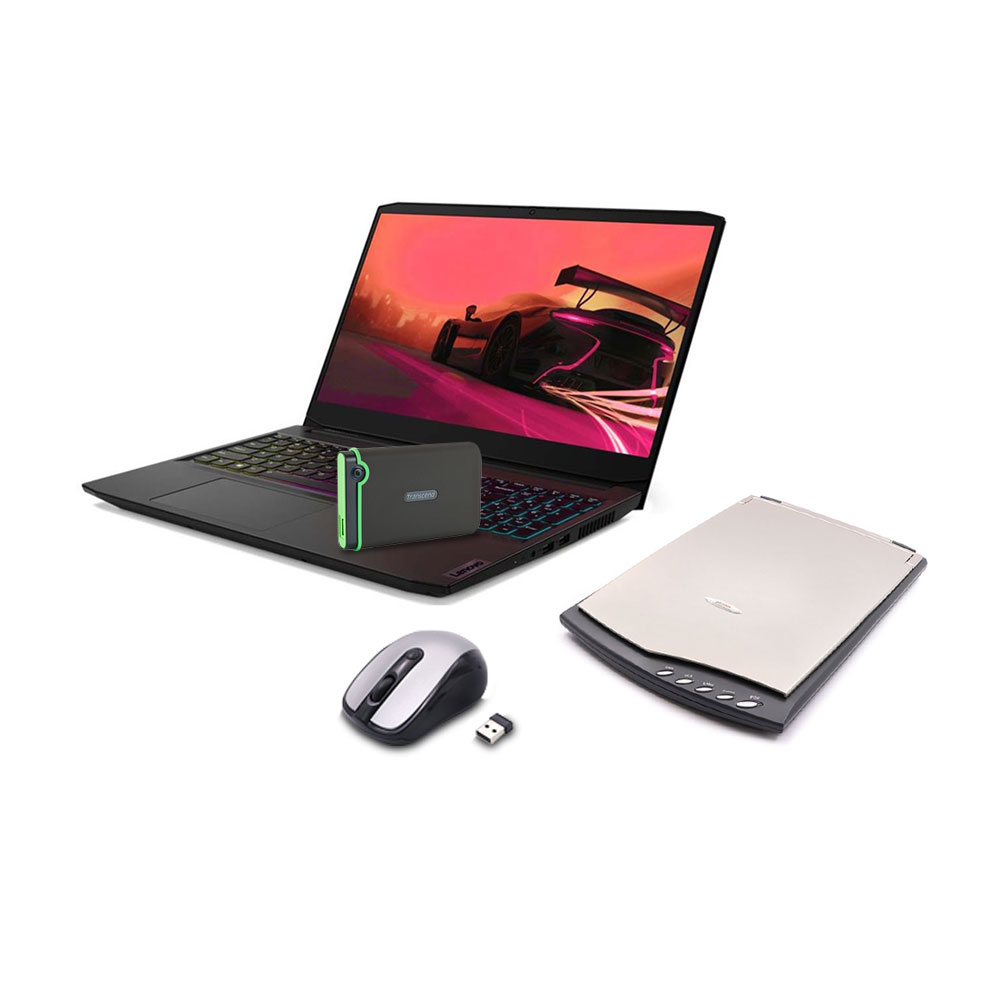 Laptop | Lenovo Ideapad | RYZEN 7 | & |  Scanner | Plustek 2610 | Bundle