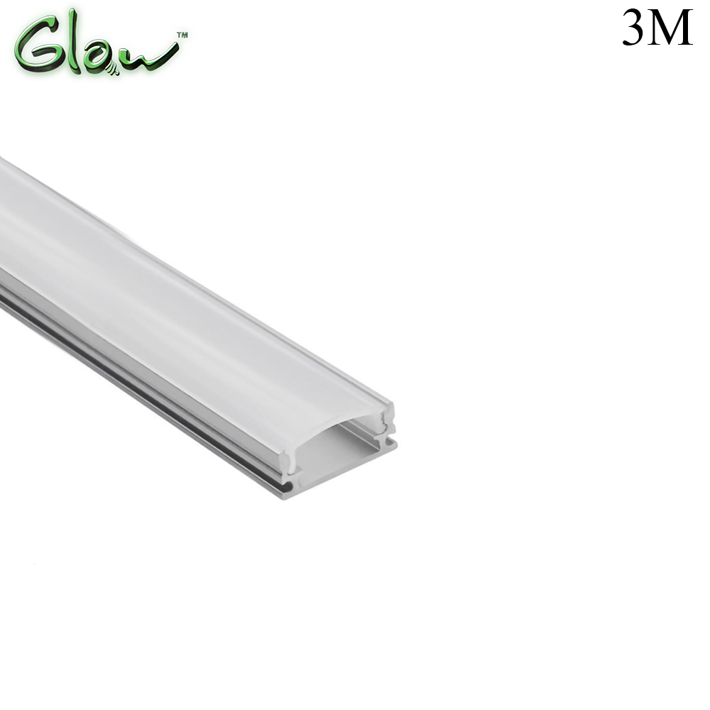 LED Strip Aluminum Profile | AC196 | 3M | Glow
