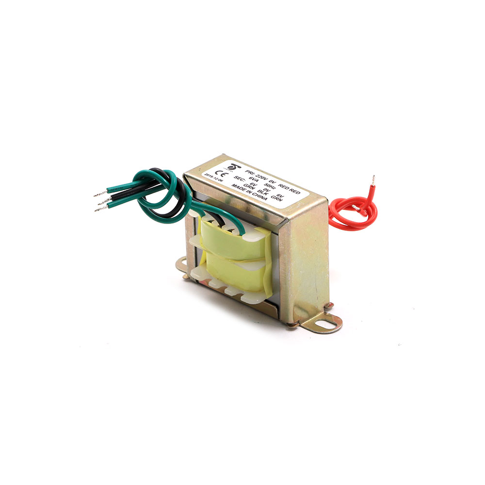 Transformer AC | 220V - 2x 6V | 6VA