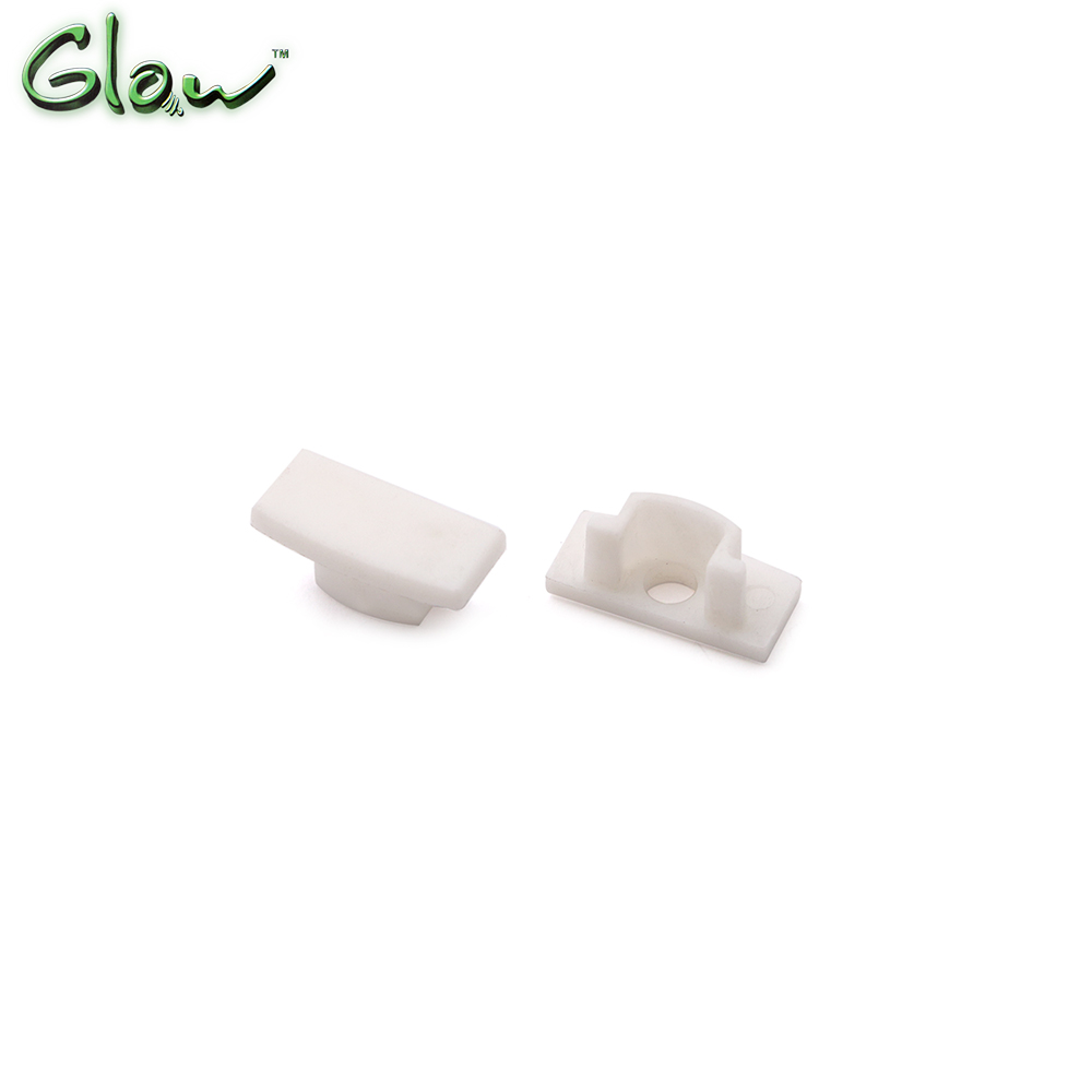LED Strip Aluminum Profile | End Cap | AC196 | Glow