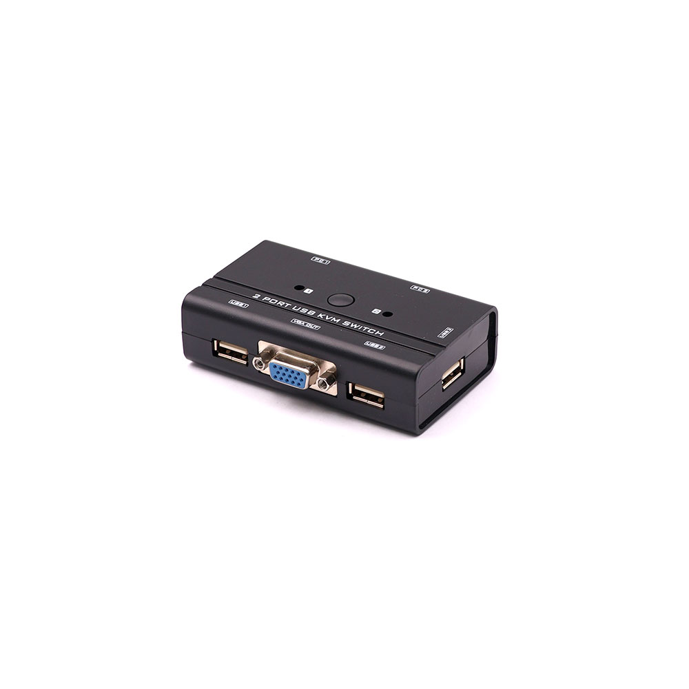 KVM Switch | 2x USB & VGA | Manual Selector