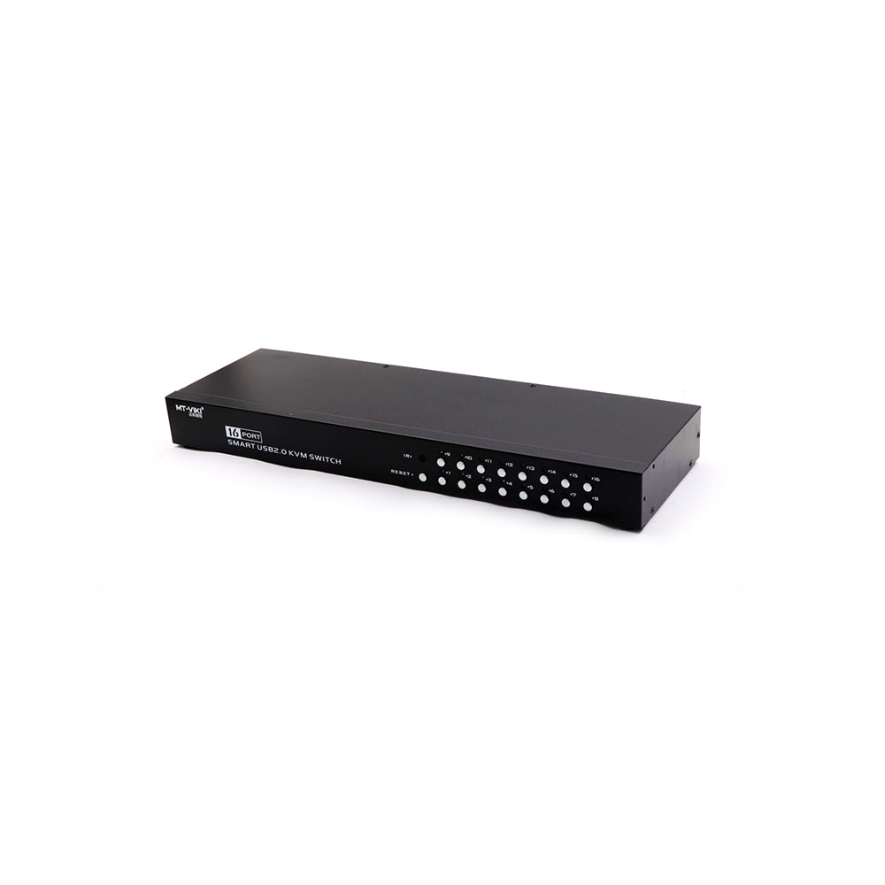 KVM Switch | 16x USB & VGA | Selector | MT-1601UK