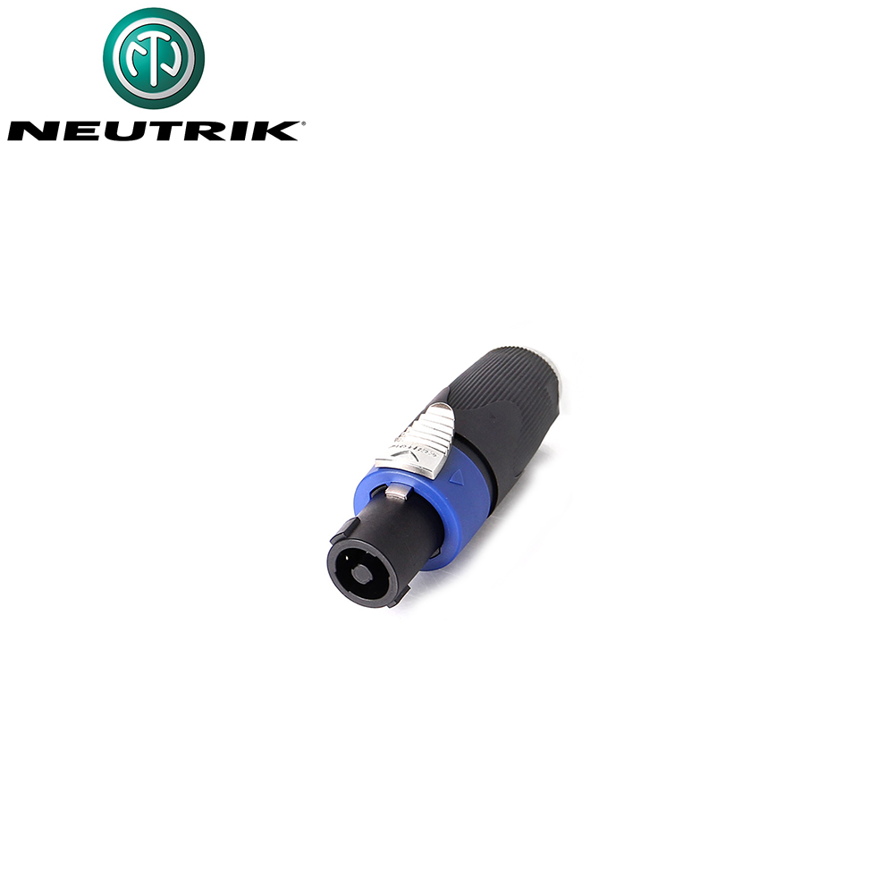 Audio Adapter | Speakon 4-Pin | Male - Jack Mono Female 6.3mm | Neutrik