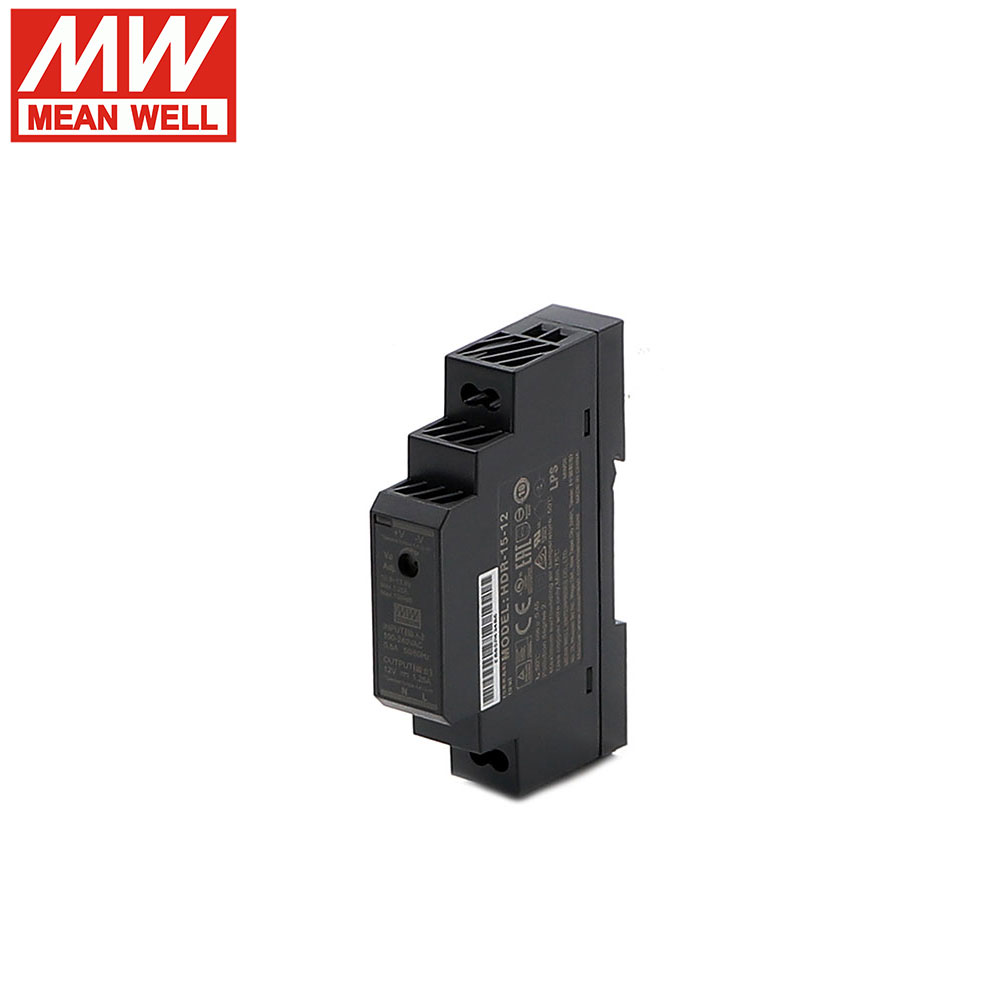 Power Supply SMPS | Rail Mount | 12V 1.25A | Mean Well