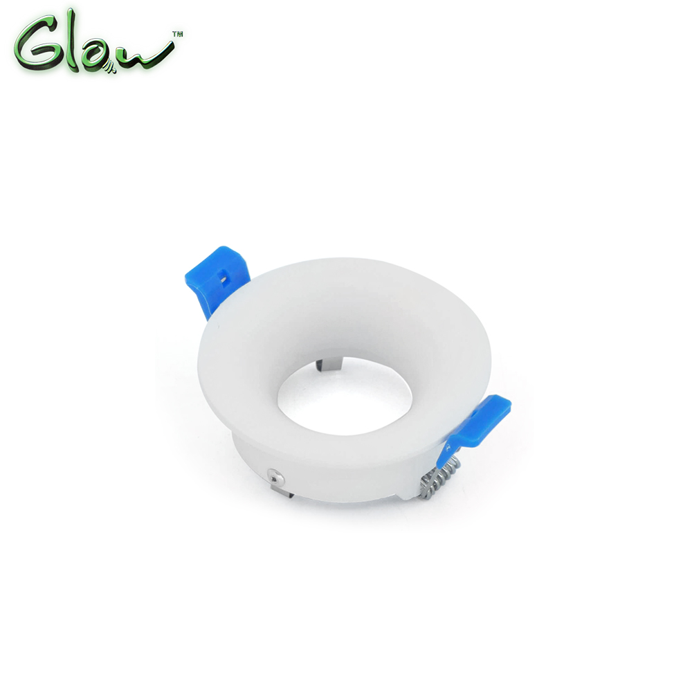 LED Spotlight Cover | Round | MR16 | 70mm | White Frame | SL351 | Glow