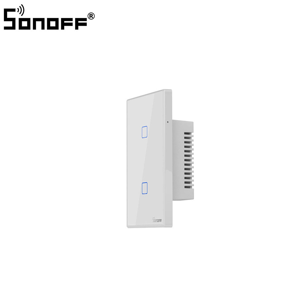 IoT Smart | WiFi Touch Switch 2-Gang | US | White | Sonoff