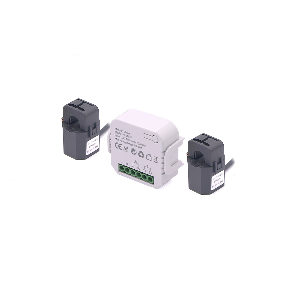 IoT Smart | WiFi Energy Meter & Current Transformer | 2-Phase | 80A | Tuya