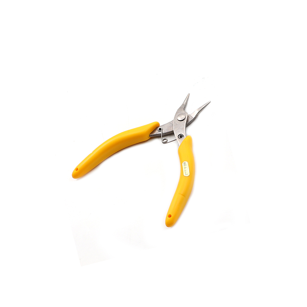 Plier | Round Needle Nose | With Spring | 5"