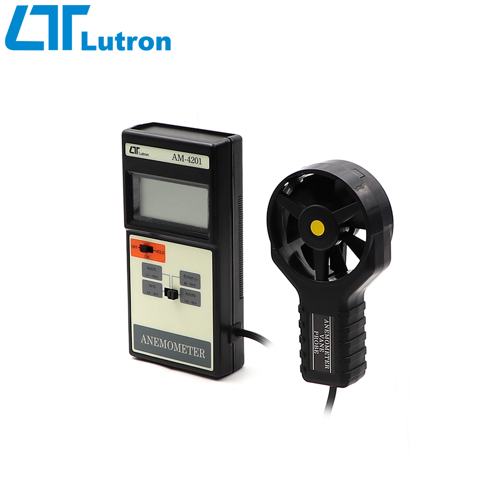 Test Measurement | Anemometer | 0.4~30m/s | Lutron AM4201