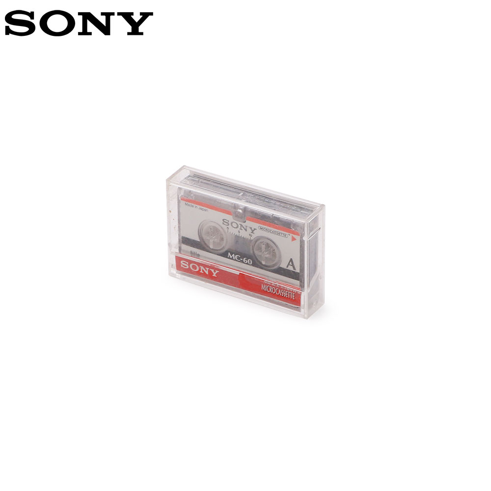 Camcorder | Microcassette | Digital Audio Tape | 3x 60min | Sony
