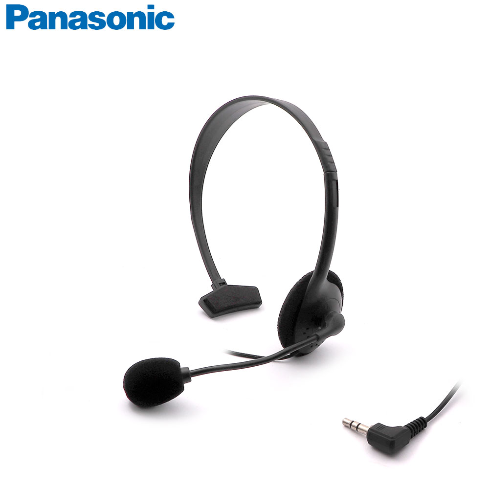 Land Line | Telephone Headset | AUX 3.5mm | Over Head | 1 Ear | Panasonic
