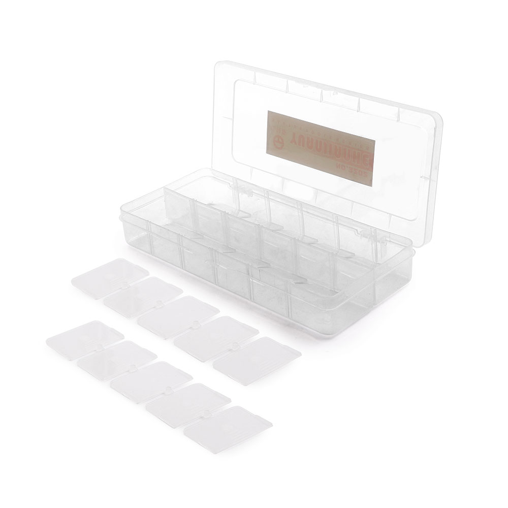 Component Storage Box | 255x115x40mm | 12x Slot