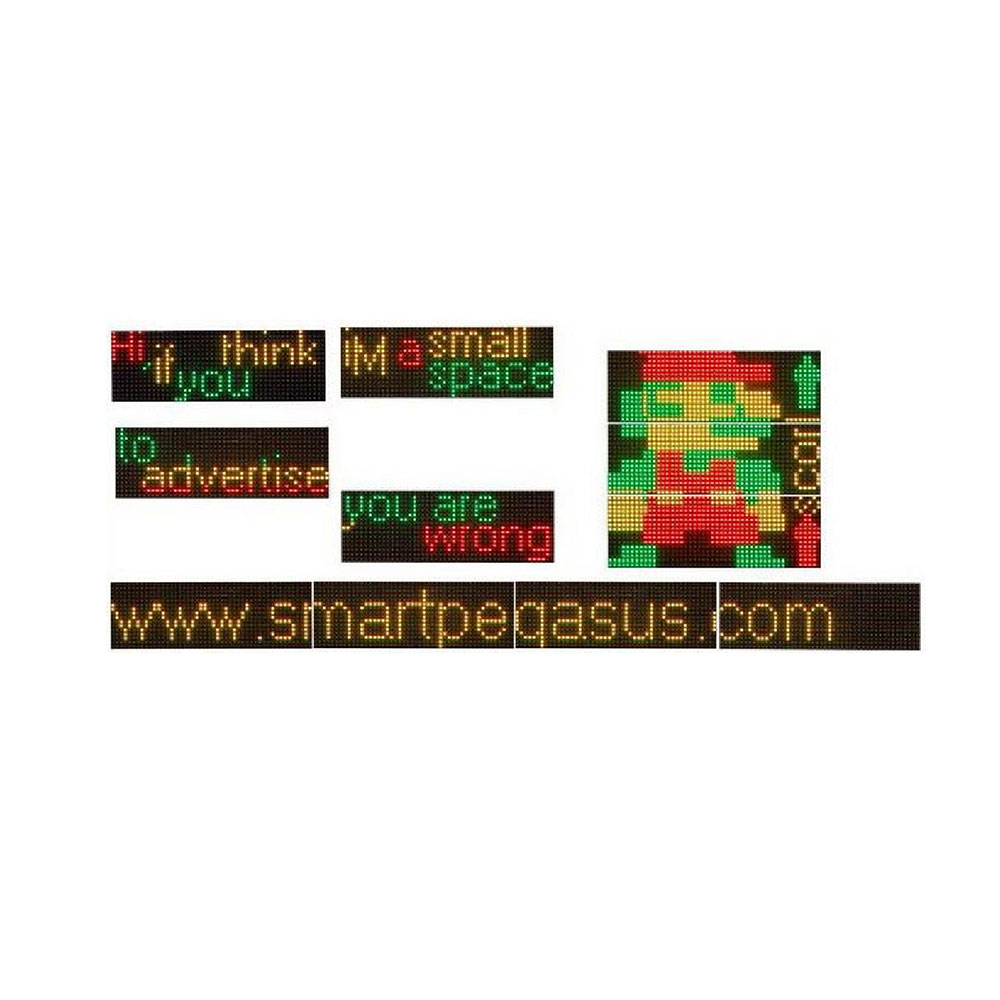 Message Display LED | 1Line | 1M | RG | P20 | IP65