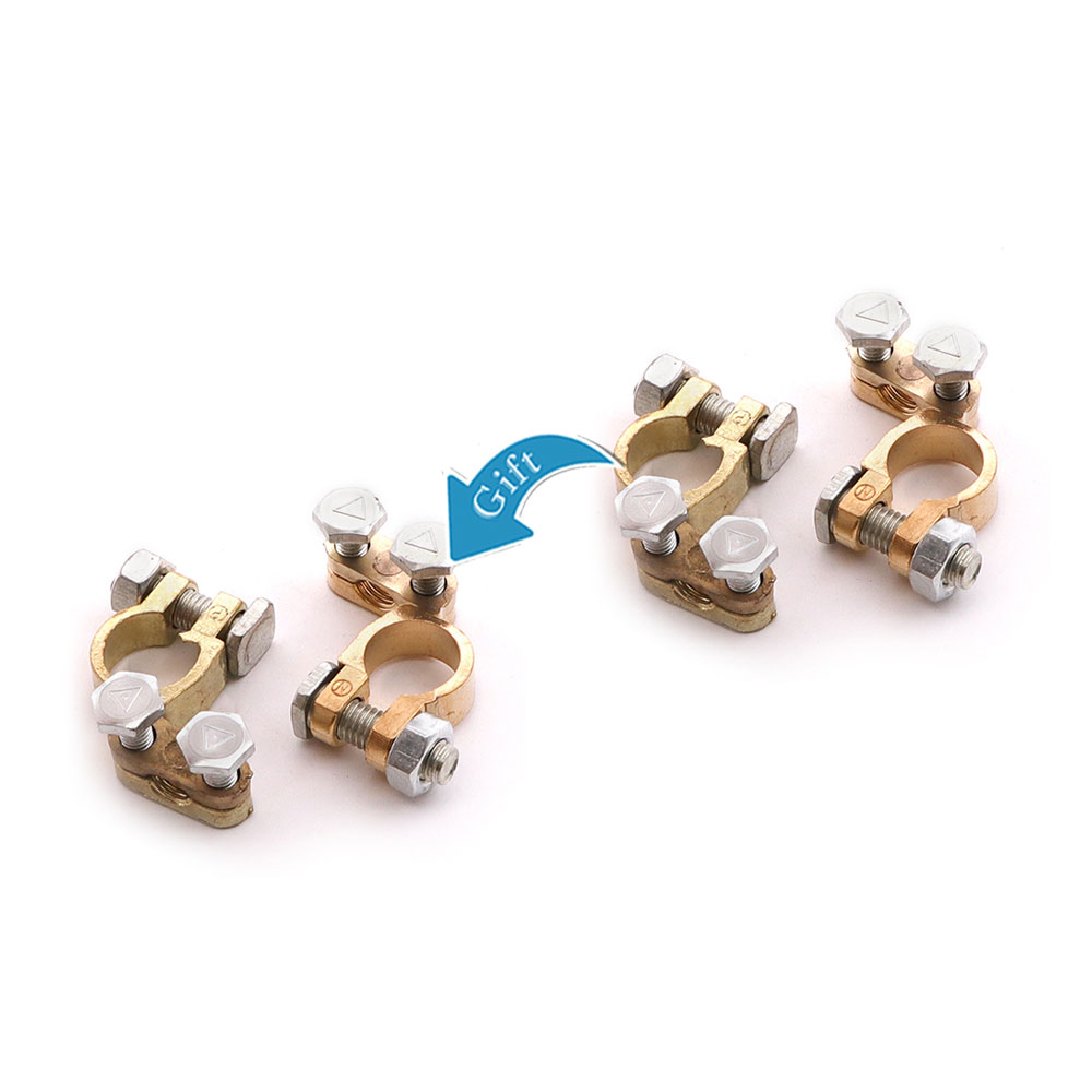 Battery Terminal | 2x Clamp | Angle | Big 2Pcs (Buy 1 Get 1 Free)