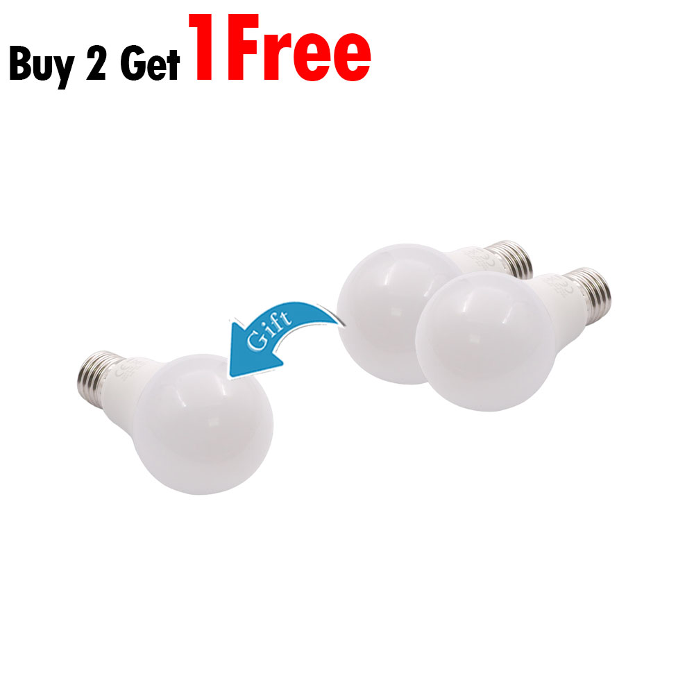 LED Bulb | E27 | 9W | White | Ehomeled | 3Pcs (Buy 2 get 1 Free)