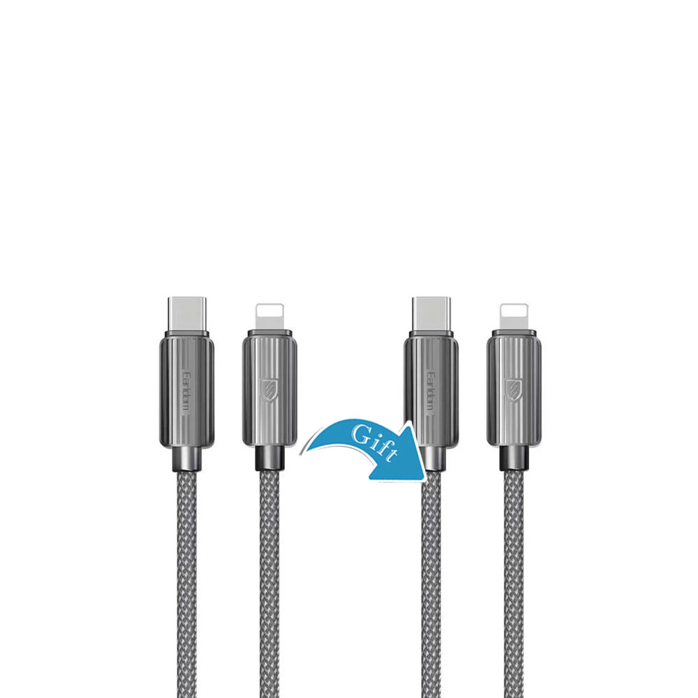 Mobile Cable | Data & Charging | Lightning - USB-C | Earldom 3M (2Pcs)