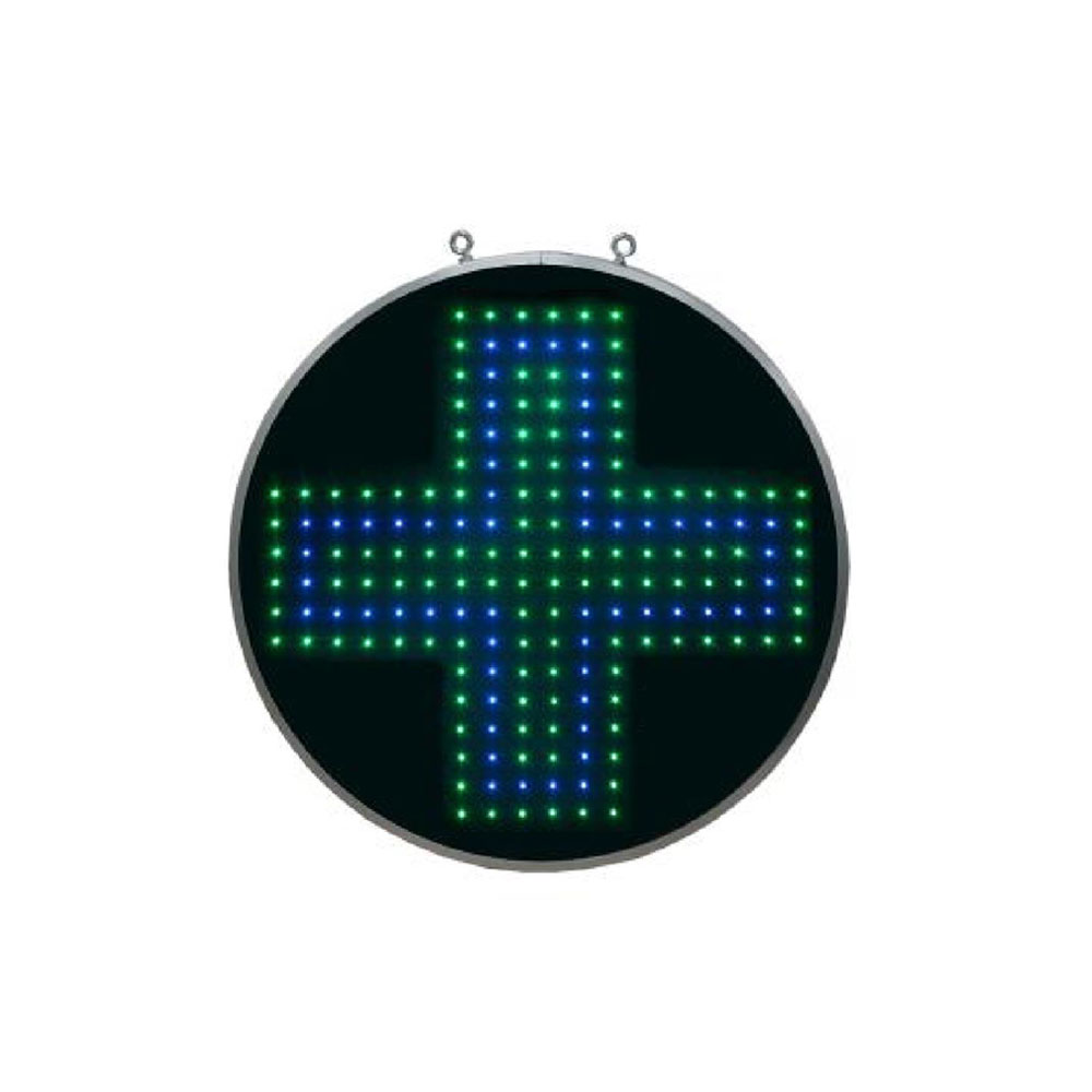 Advertising | Pharmacy Sign | Round | Cross | 0.6M | GB