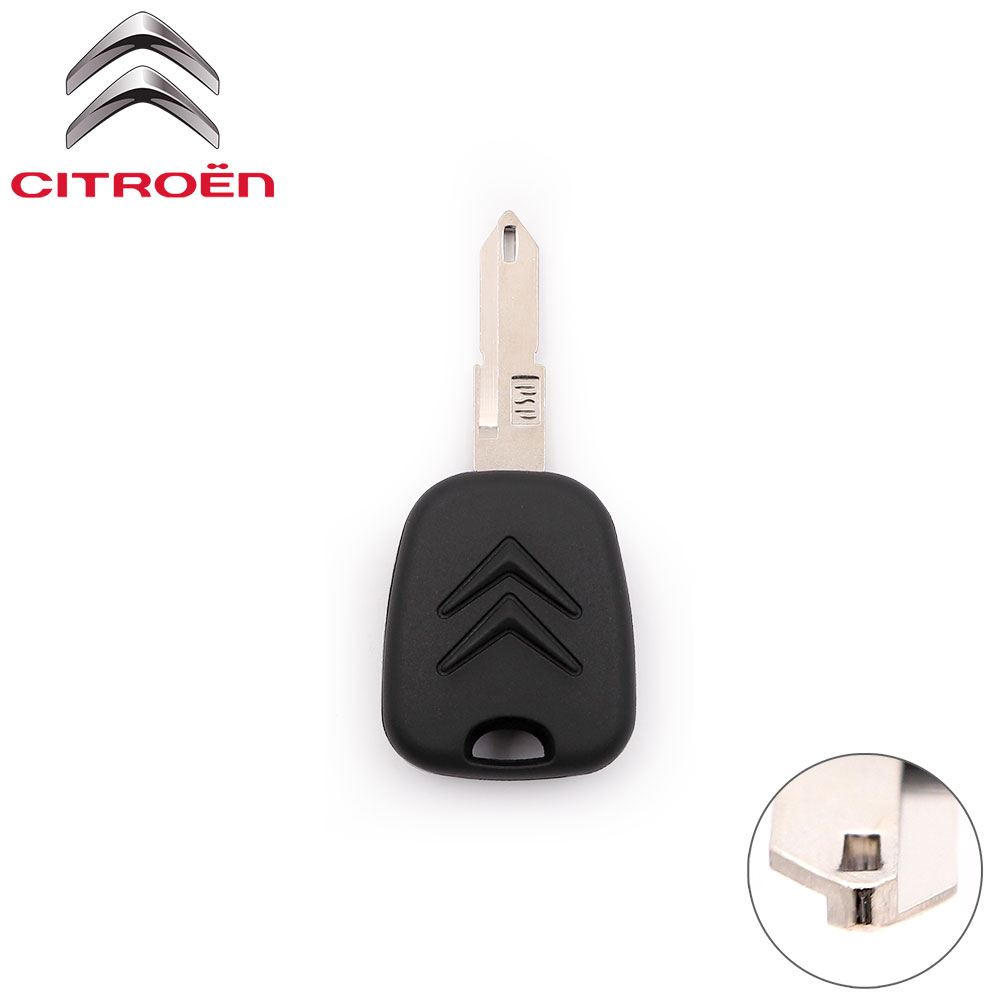 Car Key | Uncut Key Blade | Citroen 4