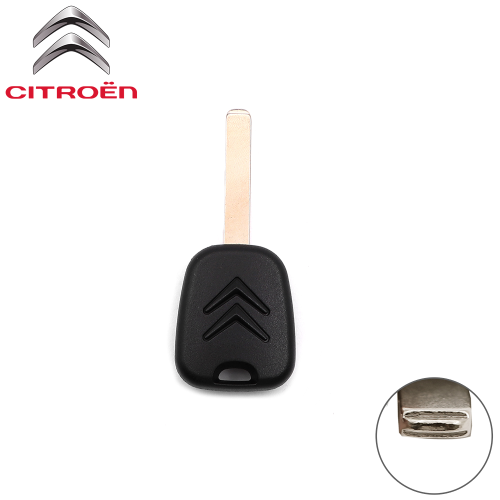 Car Key | Uncut Key Blade | Citroen 3