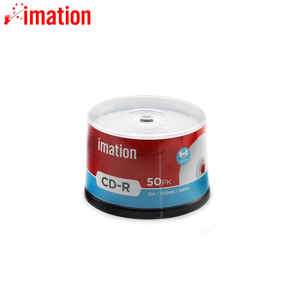 Discs | CD-R Printable x50 | Printable | Imation