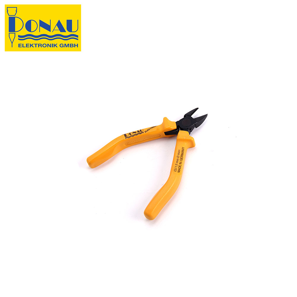 Flat Blade Diagonal Cutter | Spring | Mini Nipper | 4.5" | Donau - 3340