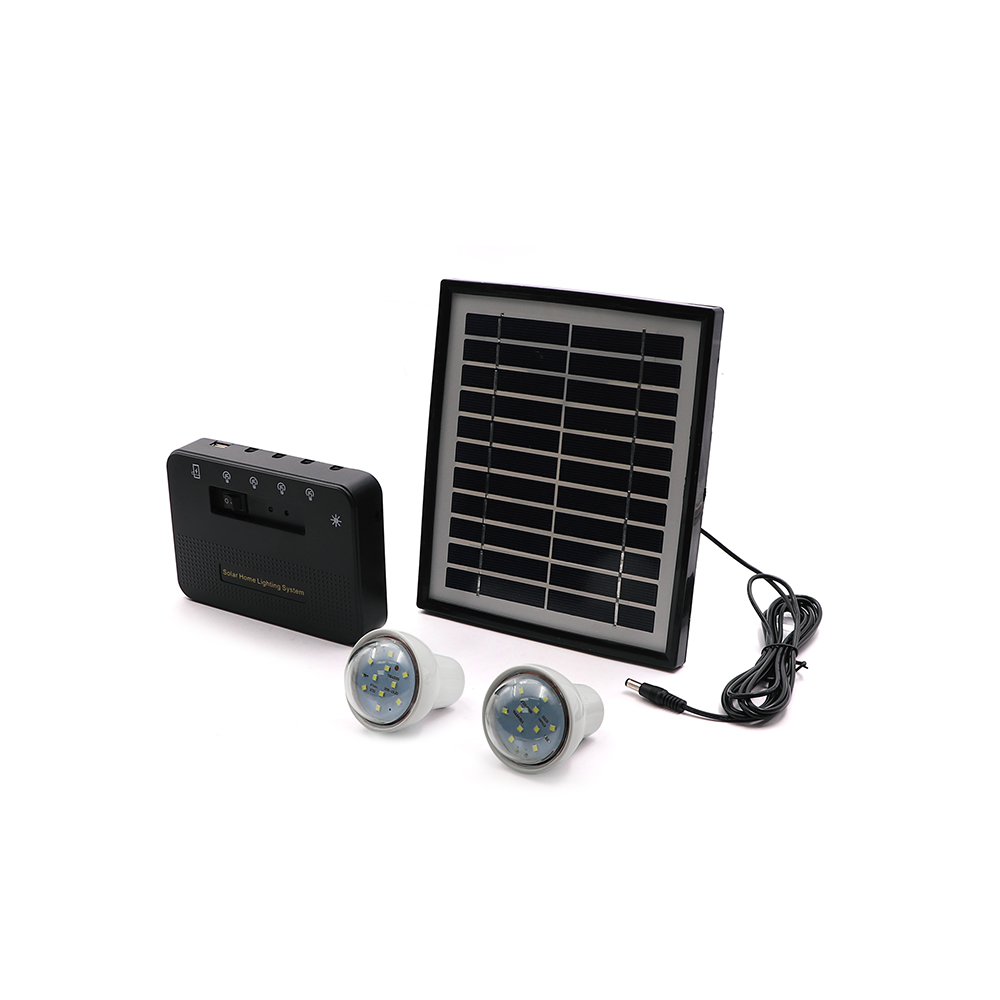 LED Light Solar Kit | 2W 2600mAh | 5M | 2x Lamps