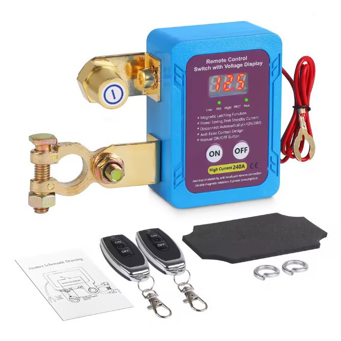 Car Battery Disconnect Switch | 12V 240A