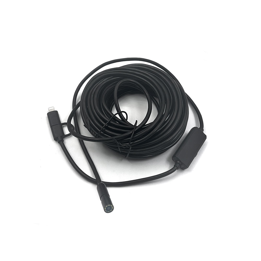 Endoscope | Microscope Digital | 8mm | 2in1 Iphone Adroid | 8x LED | 10M