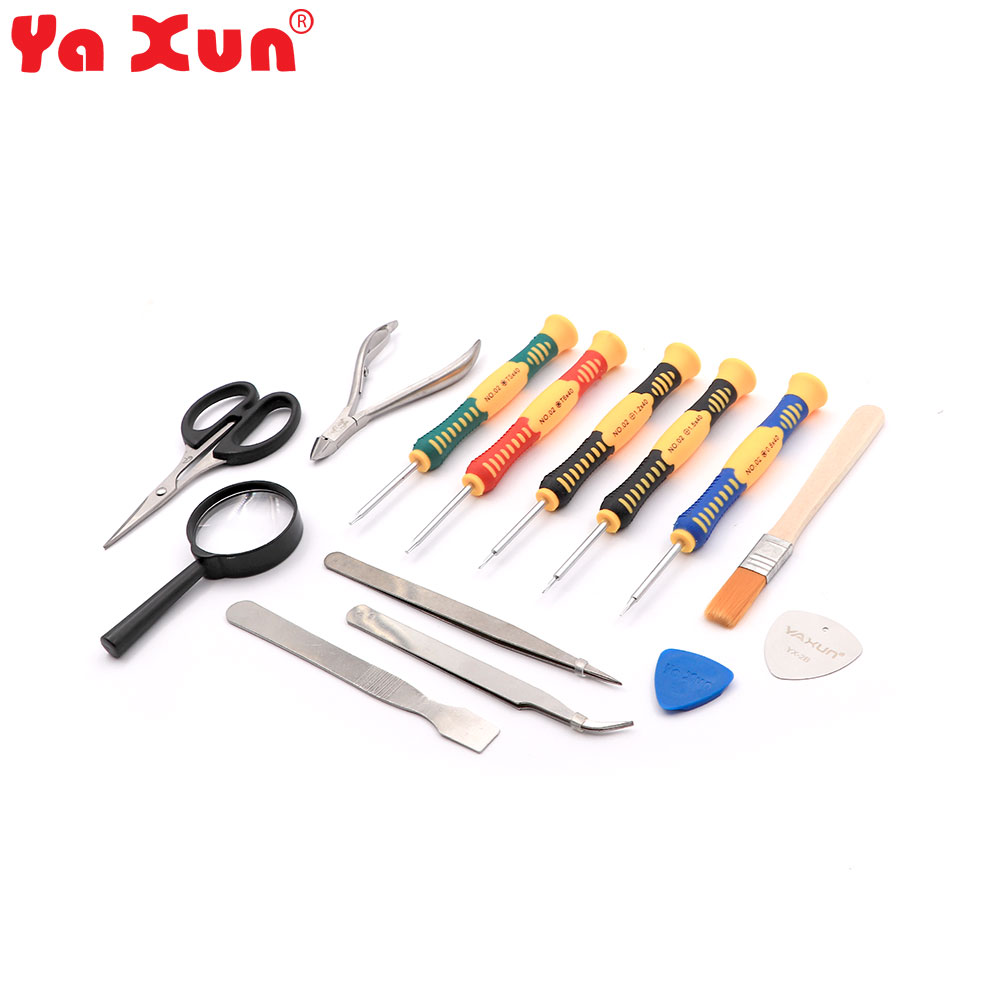 Mobile Tools Set | Opening Tool | 15pcs | YX821C | Yaxun