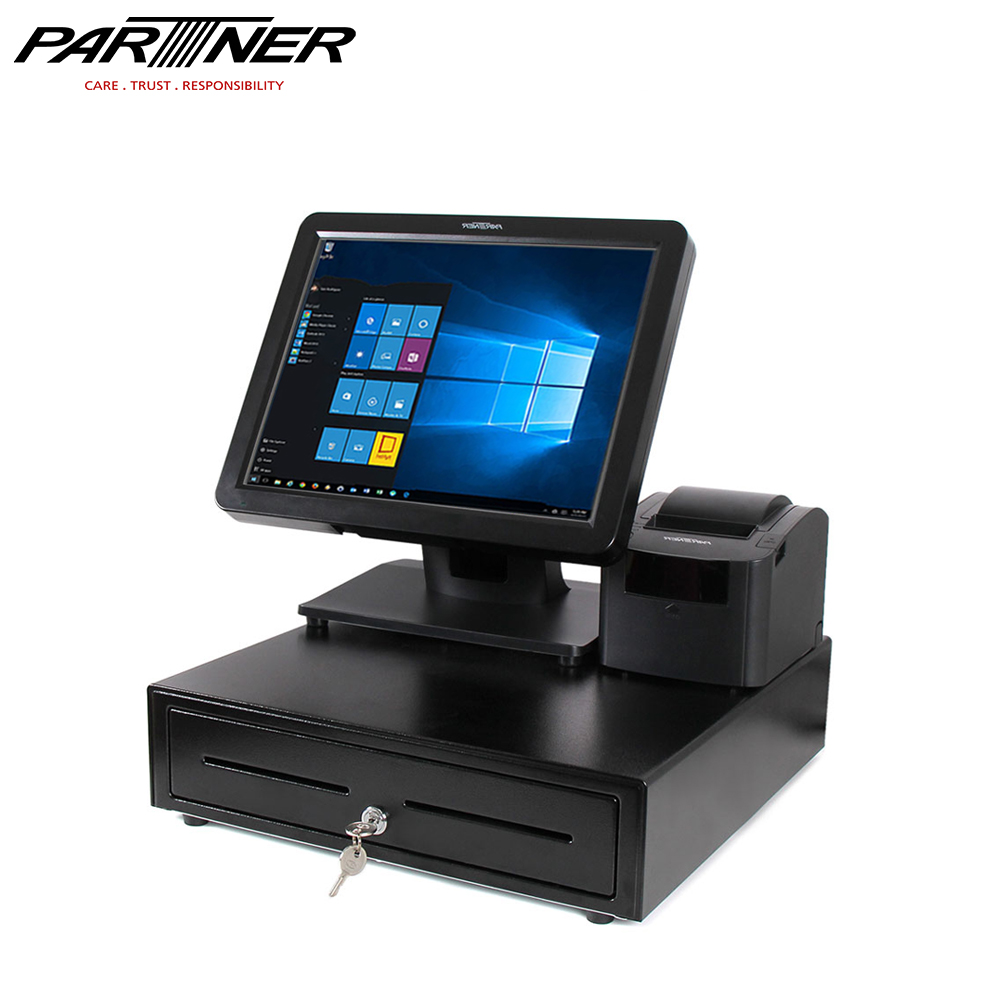 POS System | Full Set | 4GB RAM | 60GB SSD | Black