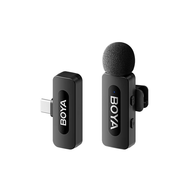 BOYA BY-V10 USB-C Wireless Lavalier Microphone