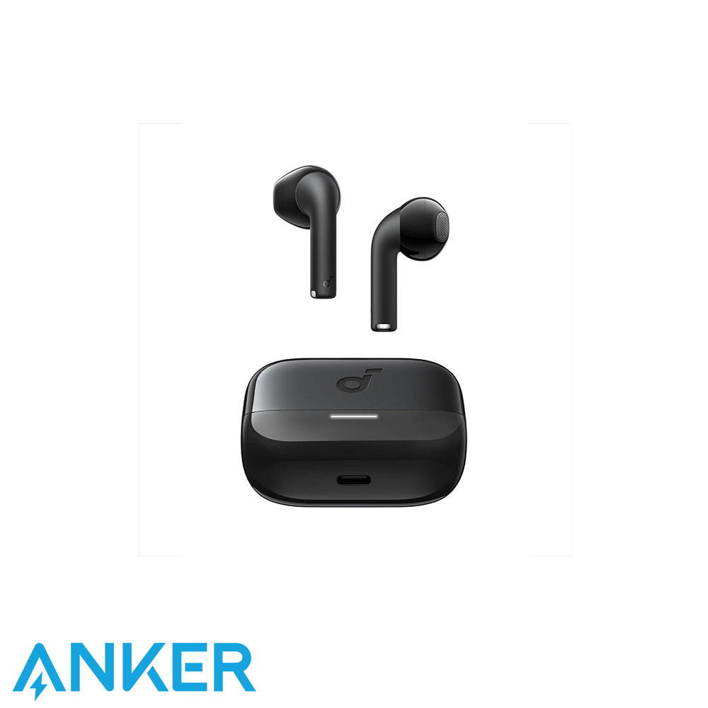Soundcore K20i by Anker, Semi-in-Ear Earbuds - Black