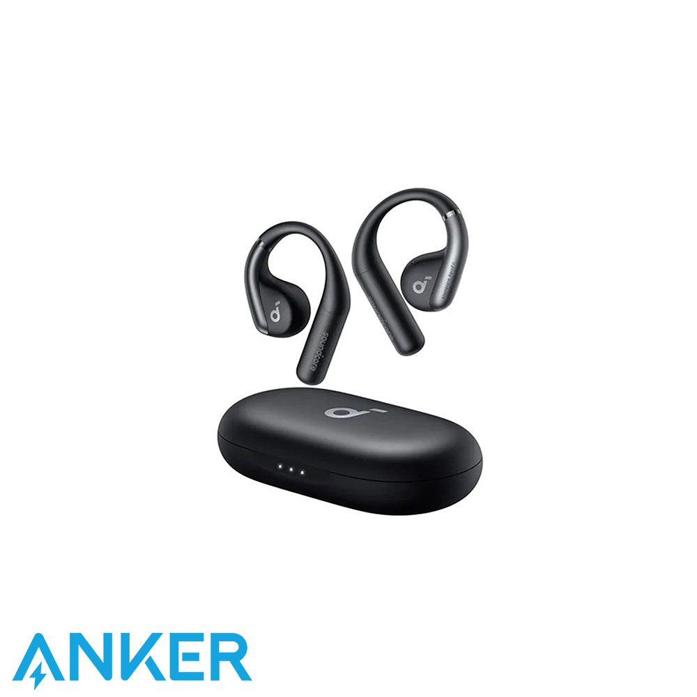 Soundcore AeroFit Open-Ear Wireless Earphones Bluetooth Earbuds - Black
