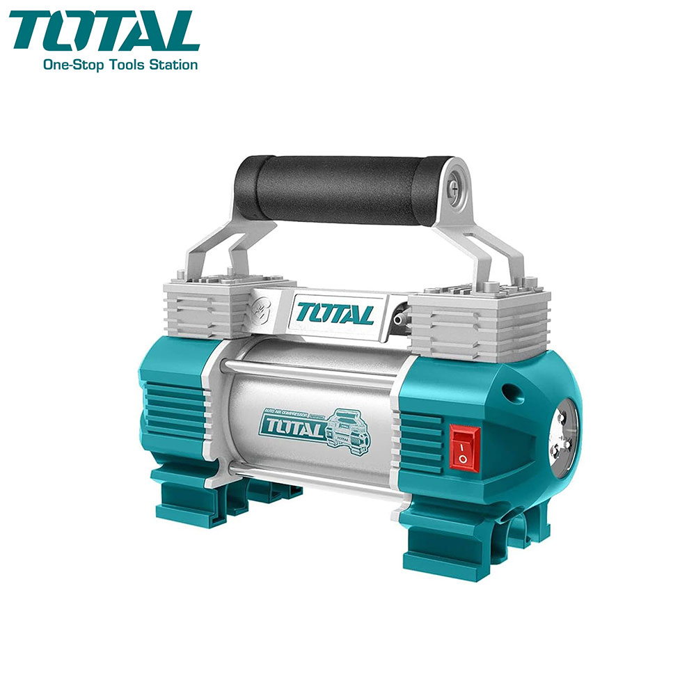 Air Compressor Pump | Portable Tire Inflator | TTAC2506 | Total