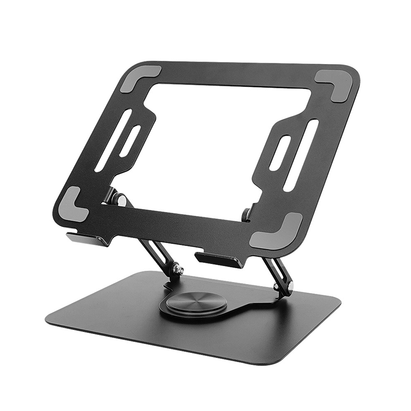Laptop Accessories | Holder | Foldable Lifting Table | 360 Rotating | Black