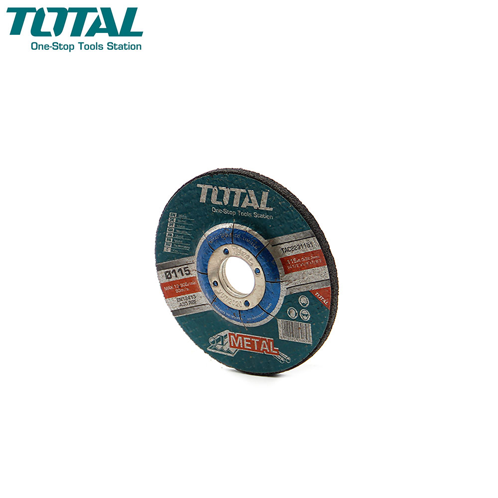 Angle Grinder | Cutting Disc | Metal | 115x6.0x22.2mm | Total