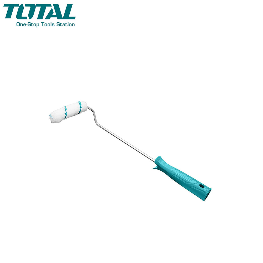 Roller Brush | Long Handle | 4"x12mm | Total