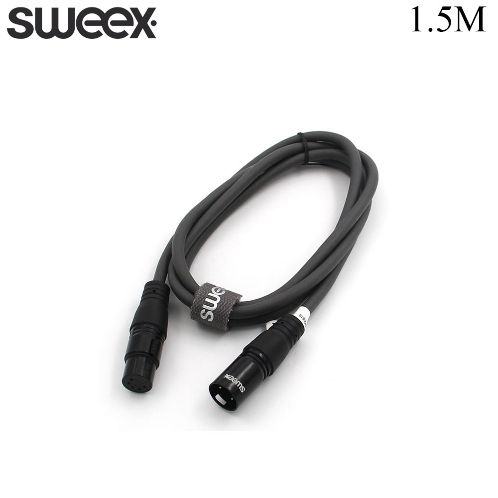 Audio Cable | XLR 5-Pin | Male - Female | 1.5M | Sweex