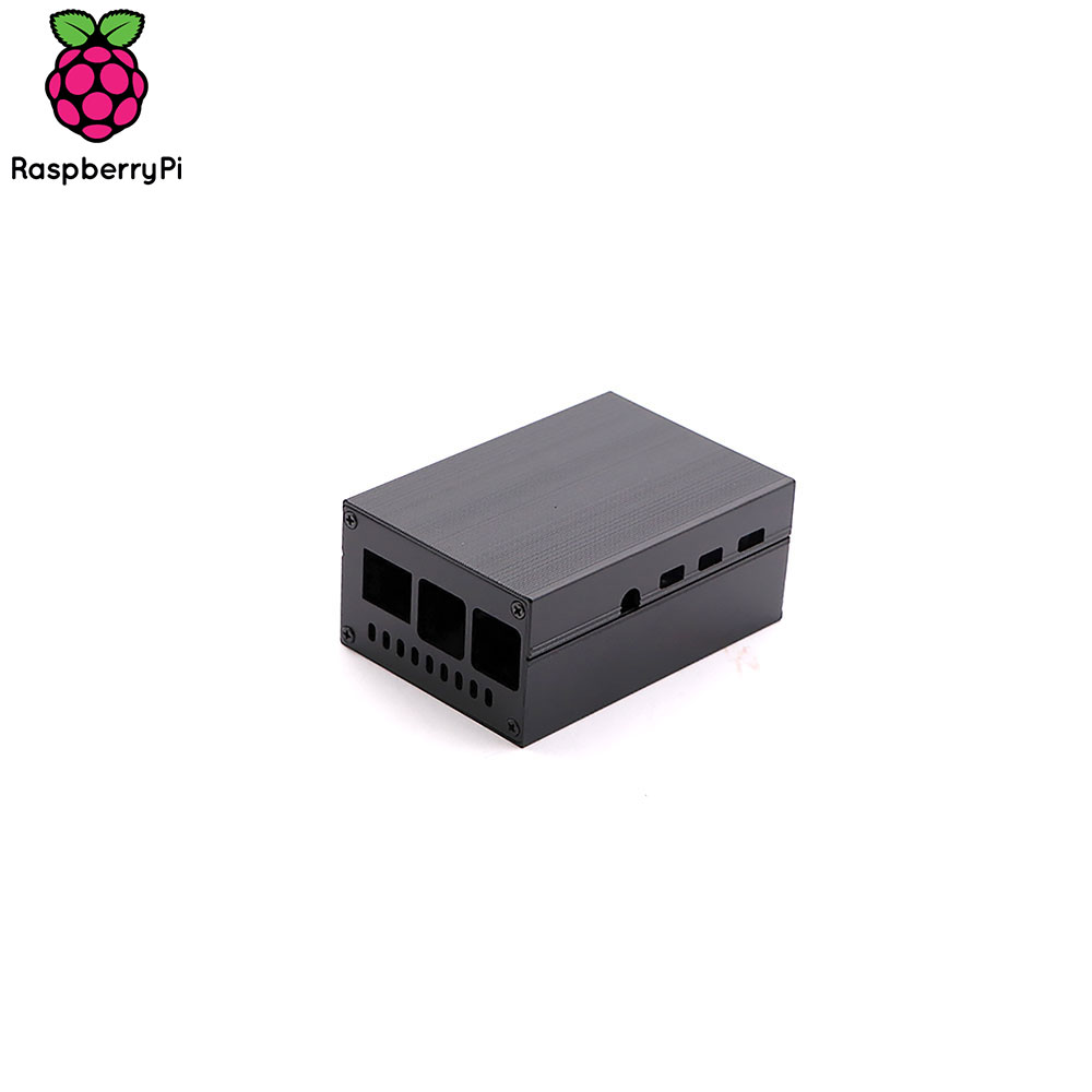 Raspberry Pi Accessory | Enclosure Metal | Fan | Model 4 | Full