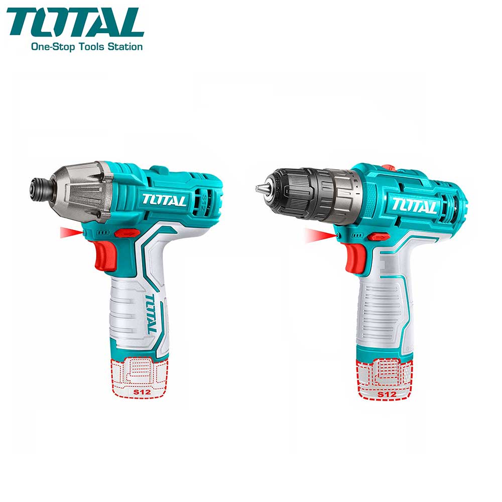 Combo Kit | Impact Drill | Cordless | Total