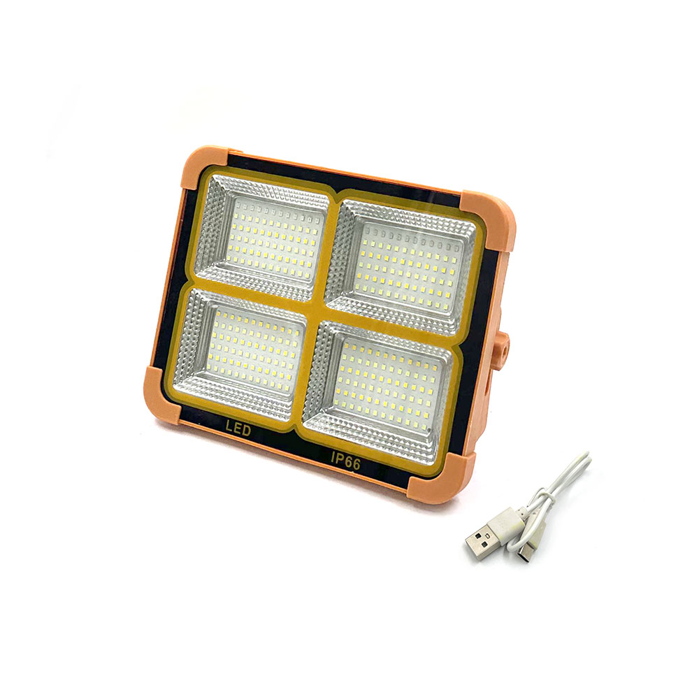 LED Solar Floodlight | 5V DC | 60W | White & Warm White | Flasher Mode